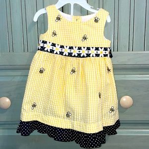 Emily Rose Seersucker Daisy Bumble Bee Set